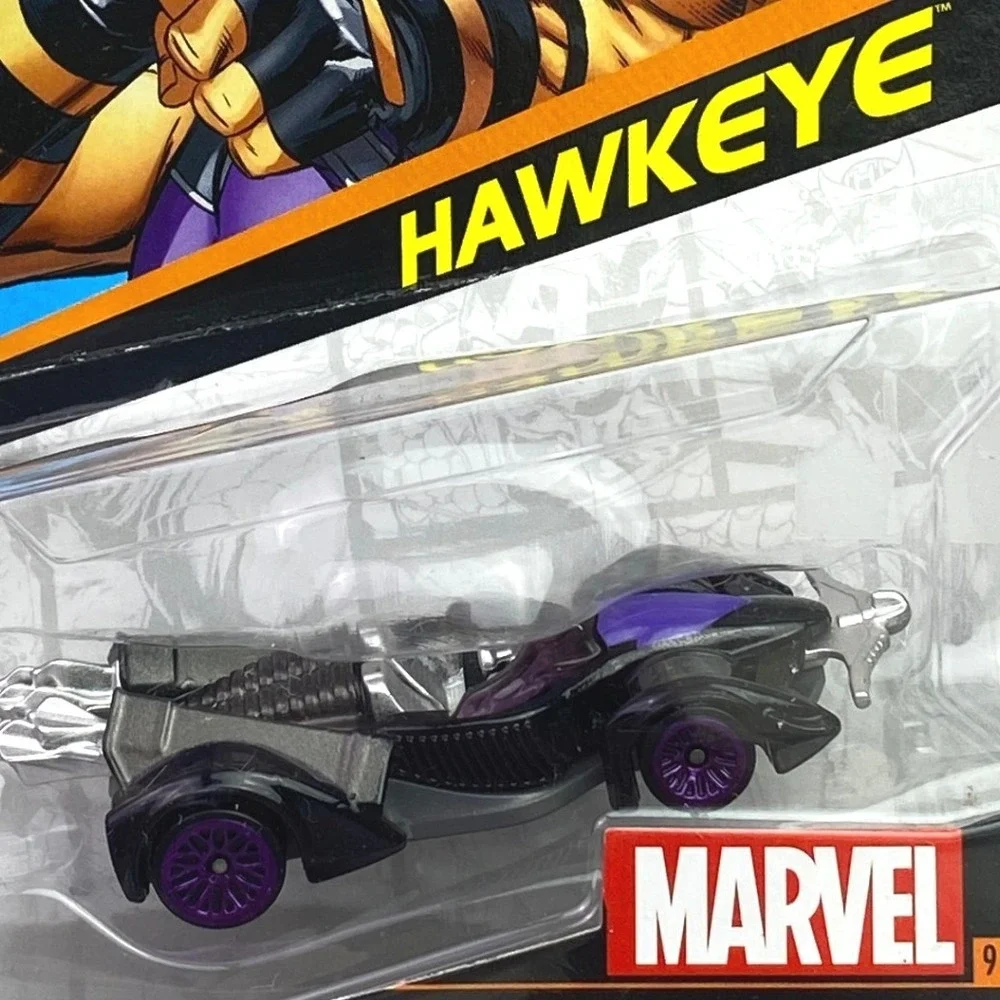 Lot of 2 Hot Wheels Marvel Hawkeye & War Machine‎ Collectible NIP